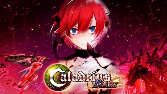 Caladrius Blaze box art for Switch